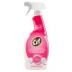 Solutie Cif Spray Sgrassatore Candeggina cu Clor, 650 ml, Solutie Dezinfectanta pentru Baie si Bucatarie, Spray Cif Curatare Baie si Bucatarie, Solutie Degresanta pentru Bucatarie, Solutie Degresanta pentru Suprafete