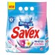 Detergent Pudra Automat de Rufe SAVEX 2 in 1 Whites and Colors, Cantitate 2 Kg, 20 Spalari, Parfum Floral, Detergent Automat pentru Haine Albe si Colorate, Detergenti Pudra pentru Haine, Solutii Curatare a Hainelor