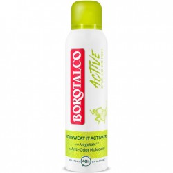 Deodorant Spray Antiperspirant Borotalco Active Green, 150 Ml