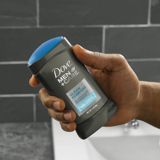Deodorant Stick DOVE Care Clean Comfort, 50 ml, Pentru Barbati, Protectie 48h, Deodorant Solid, Deodorante Solide, Deodorant Solid Barbatii, Deodorant Stick Solid, Deodorant Barbati, Deodorante Barbati, Antiperspirante Barbati, Antiperspirant Barbati
