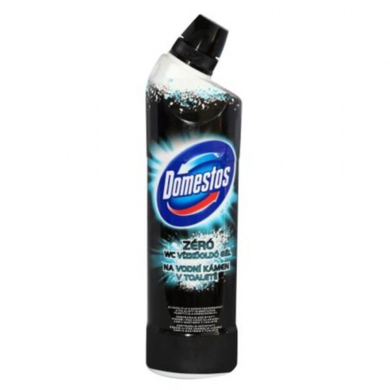 Dezinfectant pentru Toaleta Domestos Zero, 750 ml, Detartrant Lichid, Dezinfectant Lichid pentru Baie, Dezinfectant pentru WC, Solutii Dezinfectante pentru Baie, Solutie Curatare WC,  Domestos Universal, Domestos WC
