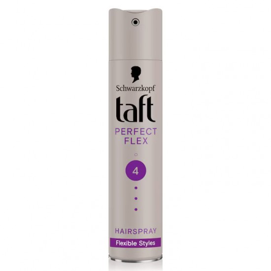 Fixativ Spray Taft Perfect Flex, Nivel Fixare 4, Formula Vegana, 250 Ml