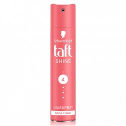 Fixativ Spray Taft Shine Ultra Strong, Nivel Fixare 4, Formula Vegana, 250 Ml