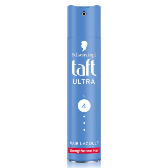 Fixativ Spray Taft Ultra Strong, Nivel Fixare 4, Formula Vegana, 250 Ml