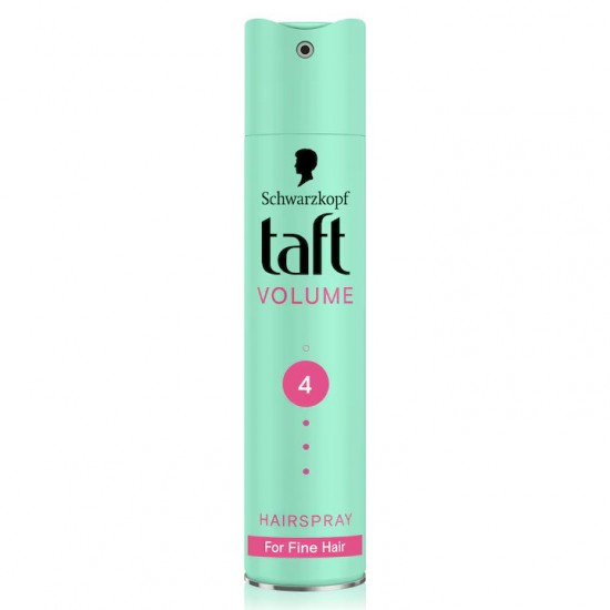 Fixativ Spray Taft Volume Ultra Strong Hold, Nivel Fixare 4, Formula Vegana, 250 Ml