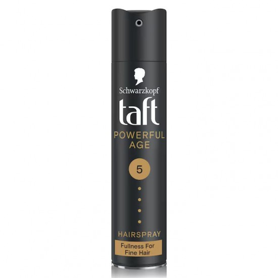 Fixativ Spray Taft Power And Fullness, Nivel Fixare 5, Formula Vegana, 250 Ml