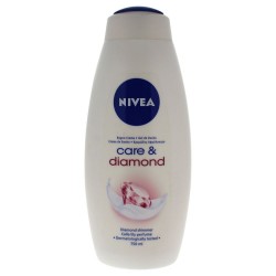 Gel de Dus NIVEA Care and Diamond, 750 ml, Cu Particule de Diamant, Gel de Dus Nivea, Gel de Dus Parfum Deosebit, Gel de Dus Revigorant, Geluri de Dus Parfumate, Geluri de Dus Hidratante, Gel de Dus Energizant, Geluri de Dus Nivea