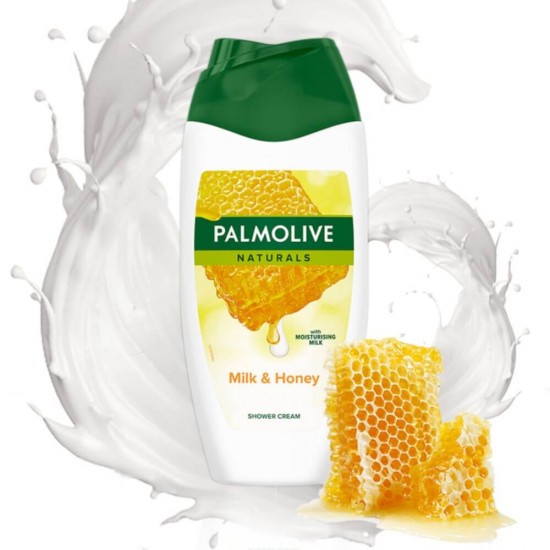 Gel de Dus PALMOLIVE Milk &amp; Honey, 500 ml, cu Extract de Lapte si Miere, Geluri de Dus Palmolive, Gel de Corp, Geluri de Dus, Gel de Dus Palmolive, Gel de Dus Corp, Gel de Dus Hidratant