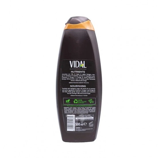 Gel De Dus Vidal Argan Oil, 500 Ml