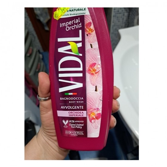 Gel De Dus Vidal Orhidee Imperiala, 500 Ml