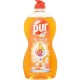 Detergent de Vase Lichid PUR Power 5 Orange&amp;Grapefruit, 450 ml, Parfum de Portocale si Grapefruit, Pur Detergent de Vase, Detergent Lichid pentru Vase, Degresant pentru Vase, Detergent Impotriva Grasimilor