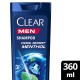 Sampon Clear Men Cool Sport Menthol, 360 ml, cu Menta, Sampon Extract de Menta, Sampoane cu Menta, Sampon pentru Barbati, Produse de Ingrijire a Parului, Produse Hairstyling, Sampon Antimatreata, Sampon Fortifiere