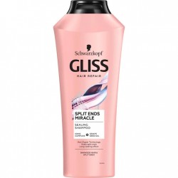 Sampon Gliss Split Hair Miracle, Pentru Par Deteriorat Si Varfuri Despicate, 400 Ml