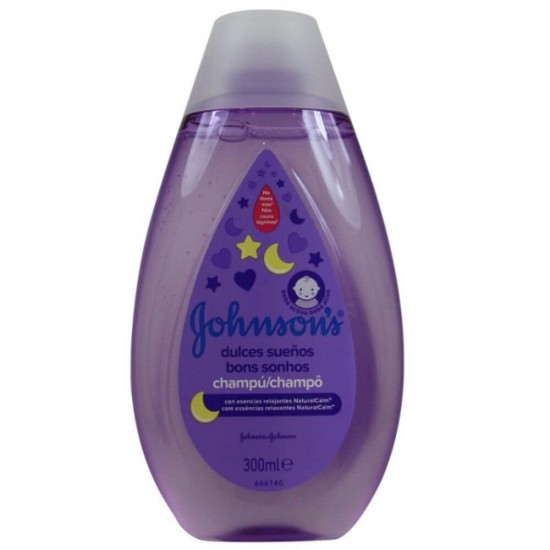 Sampon JOHNSONS Dulce Suenos, Cantitate 300 ml, Catifeleaza Pielea, Parfum de Lavanda, Sampon pentru Bebelusi, Sampon Ingrijire Bebelusi, Sampon de Bebelusi, Sampon pentru Par Sensibil, Produse Ingrijire Bebelusi, Produse Igiena Bebelusi