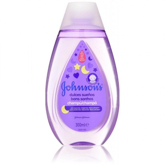 Sampon JOHNSONS Dulce Suenos, Cantitate 300 ml, Catifeleaza Pielea, Parfum de Lavanda, Sampon pentru Bebelusi, Sampon Ingrijire Bebelusi, Sampon de Bebelusi, Sampon pentru Par Sensibil, Produse Ingrijire Bebelusi, Produse Igiena Bebelusi