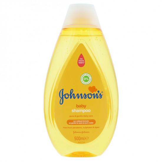 Sampon JOHNSONS Original, 500 ml, Sampon pentru Bebelusi, Sampon Ingrijire Bebelusi, Sampon de Bebelusi, Sampon pentru Par Sensibil, Produse Ingrijire Bebelusi, Produse Igiena Bebelusi