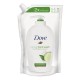 Rezerva Sapun Lichid DOVE GO Fresh, Cantitate 500 ml, Parfum de Castravete si Ceai Verde, Rezerve de Sapun Lichid, Rezerve de Sapunuri Lichide, Rezerve Sapun pentru Recipiente cu Pompita, Rezerva Sapun pentru Maini Uscate