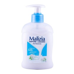 Sapun Lichid MALIZIA Nutriente cu Pompita, 300 ml, Crema de Lapte, Sapun Lichid pentru Maini, Sapunuri Lichide, Sapun Lichid MALIZIA, Sapun pentru Maini, Sapun Lichid cu Pompita, Sapun Lichid Crema
