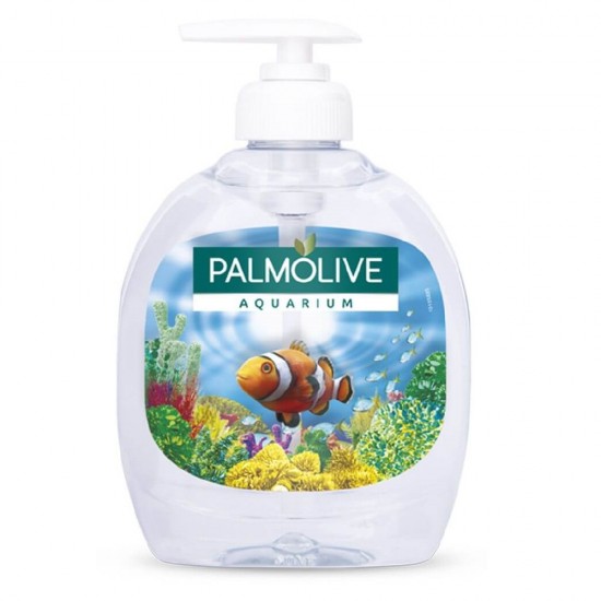 Sapun Lichid Palmolive Aquarium, Cantitate 300 ml, Parfum Marin, Sapun Lichid pentru Maini, Sapunuri Lichide, Sapun Lichid cu Pompita, Sapun Lichid pentru Maini Uscate, Sapun Lichid Palmolive