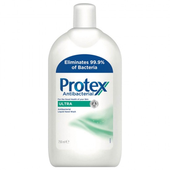 Rezerva Sapun Lichid PROTEX Ultra, 700 ml, pentru Umplerea Recipientelor cu Pompita,  Rezerve de Sapun Lichid, Rezerve de Sapunuri Lichide, Rezerve Sapun pentru Recipiente cu Pompita, Rezerva Sapun pentru Maini Uscate, Rezerva Sapun Protex
