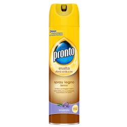 Spray de Mobila Pronto, 300 ml, Parfum de Lavanda, Solutie Curatare pentru Mobila, Solutie Curatare Casa, Pronto Spray pentru Lemn, Solutie Spray Mobila, Pronto Spray Mobila, Spray pentru Mobilier