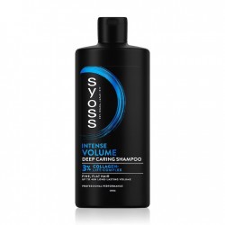 Sampon Syoss Volume Lift pentru Par Subtire, 440 ml, pentru Par Revitalizat, Sampoane Par Subtire, Sampoane pentru Par Subtire, Sampon Antimatreata, Produse de Ingrijire a Parului, Produse Hairstyling, Sampoane Regeneratoare, Sampon Reparator Par Degradat