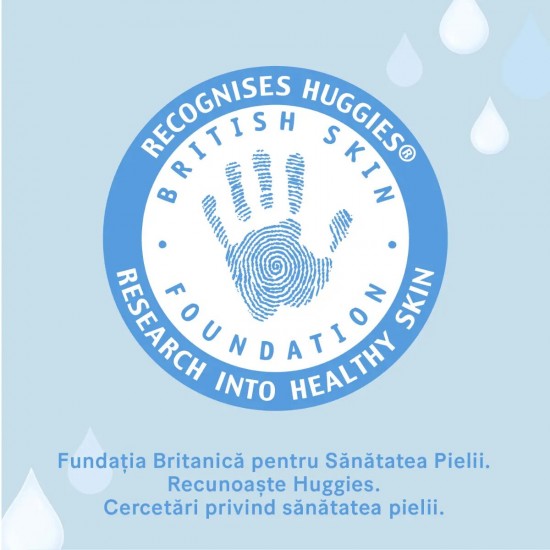 Servetele Umede Copii Huggies Baby Pure, 56 Buc/Pachet, fara Alcool, Parfum si Parabeni, Servetele Umede pentru Copii, Servetele Umede Baby, Servetele Umede Naturale, Servetele Umede Huggies, Servetele Umede Bebelusi