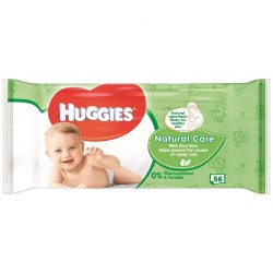 Servetele Umede Huggies Natural Care cu Aloe Vera, 56 Buc/Set, Servetele cu Aloe Vera, Servetele Umede pentru Copii, Servetele Umede Baby, Servetele Umede Naturale, Servetele Umede Huggies, Servetele Umede Bebelusi