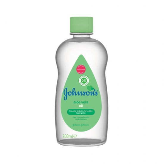 Ulei de Corp JOHNSONS Baby Care, 300 ml, cu Aloe Vera, Ulei pentru Bebelusi, Ulei pentru Pielea Bebelusilor, Ulei Ingrijire Bebelusi, Ulei Hidratare Bebelusi, Ulei de Bebelusi, Ulei Regenerare pentru Bebelusi, Ulei de Corp pentru Masaj Bebelusi