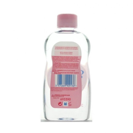 Ulei de Corp JOHNSONS Baby Care, 300 ml, Ulei pentru Bebelusi, Ulei pentru Pielea Bebelusilor, Ulei Ingrijire Bebelusi, Ulei Hidratare Bebelusi, Ulei de Bebelusi, Ulei Regenerare pentru Bebelusi, Ulei de Corp pentru Masaj Bebelusi
