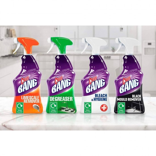 CILLIT Bang  Zero, Curatenie si Igiena, 750 ml, Dezinfectant pe Baza de Clor, Solutie de Curatare, Dezinfectant cu Clor, Solutie de Curatare pe Baza de Clor, Solutie de Dezinfectare, Dezinfectant Suprafete