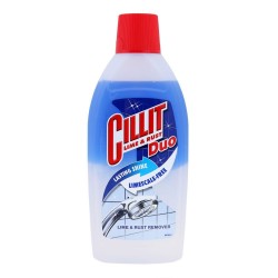 CILLIT Detergent Piatra si Rugina, 450 ml, Inlaturare Depuneri, Ideal pe Inox si Ceramica, Detergent Curatare Inox, Detergent Inlaturare Depuneri, Detergent Curatare Ceramica, Detergent Impotriva Ruginii si Pietrei