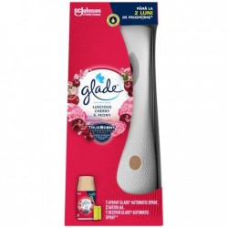 Odorizant de camera GLADE Aparat + Rezerva Cherry si Peony 269 ml, Set Odorizant de Camera cu Rezerva GLADE, Rezerva cu Odorizant de Camera GLADE, Set GLADE Odorizant cu Rezerva, Odorizante de Camera cu Rezerva, Odorizant de Camera cu Rezerva