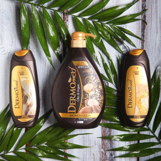 Sapun Lichid DERMOMED, 1 L, Sapun Lichid cu Ulei de Argan, Sapun Hidratant, Sapun Lichid Hidratant, Sapun Lichid, Sapun Dermomed, Dermomed Sapun Lichid Ulei de Argan, Sapun Lichid cu Pompita