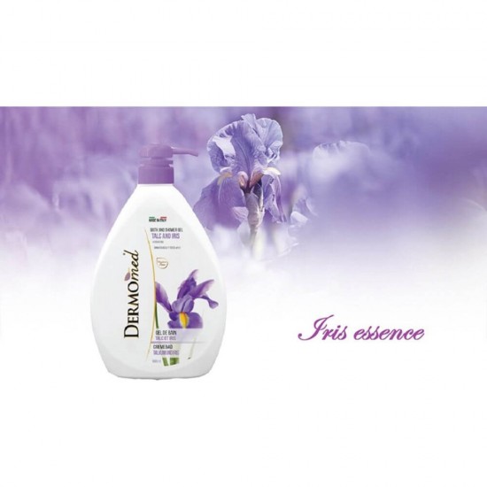 Sapun Lichid DERMOMED, 1 L, Sapun Lichid cu Talc si Iris, Sapun Hidratant, Sapun Lichid Hidratant, Sapun Lichid, Sapun Dermomed, Dermomed Sapun Lichid Talc si Iris, Sapun Lichid cu Pompita