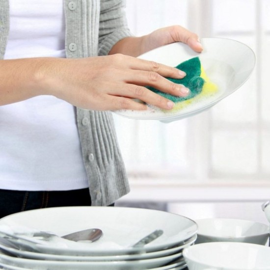 Detergent Concentrat de Vase Lichid DUAL POWER, 1 L, Parfum de Aloe si Rodie, Detergent cu Pompa, Detergent Vase, Detergent de Vase cu Aloe, Detergent Vase Antibacterian, Detergent Vase cu Pompita