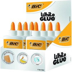 Set 8 Lipiciuri Bic White Glue, 118 Ml, Lipici Bic, Lipiciuri Bic, Lipici Bic White, Lipici Bic White Glue, Lipici Lichid, Lipici Alb, Lipici Hartie, Lipici Universal, Lipici Pentru Craft