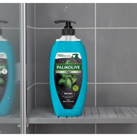 Gel De Duș Palmolive Cu Pumpita, Men Sport, Cantitate 750ml