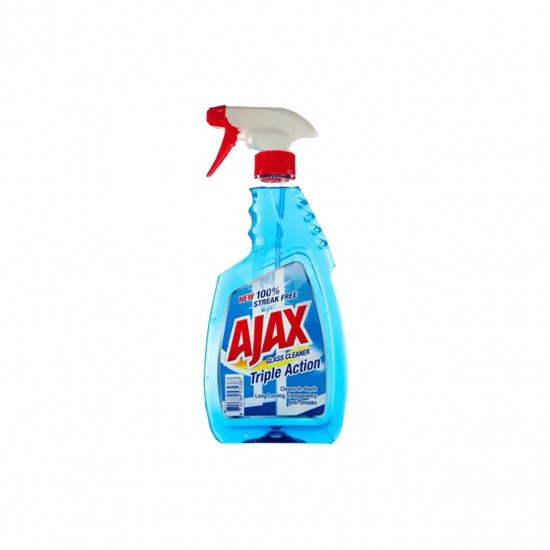 Solutie Pentru Geam Cu Pulverizator Ajax  Triple Action Glass, Cantitate 500 Ml