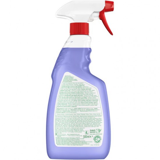 Solutie Pentru Geam Cu Pulverizator Ajax Windows & Shine, Glass & Car, Cantitate 500 Ml