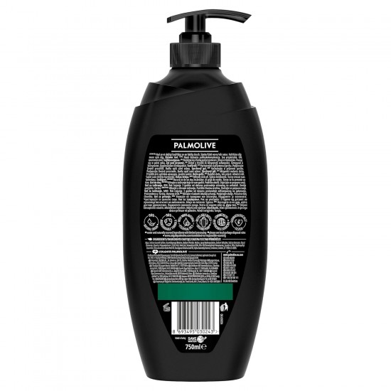 Gel De Duș Palmolive Cu Pumpita, Men Refreshing, Cantitate 750ml