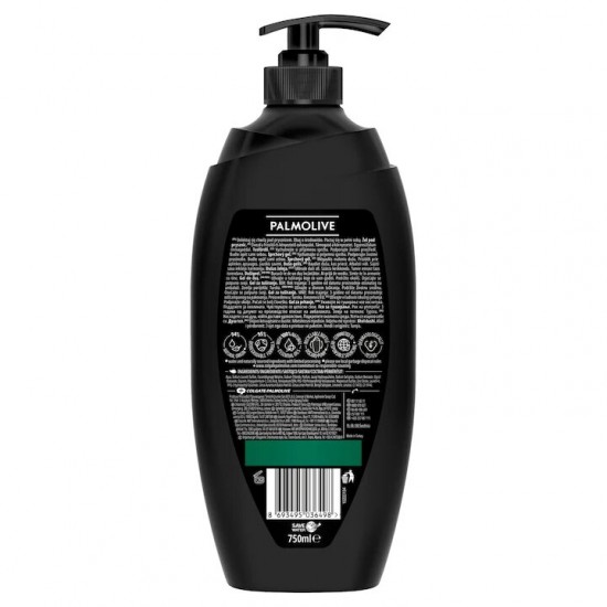 Gel De Duș Palmolive Cu Pompita, Men Energising, Cantitate 750ml