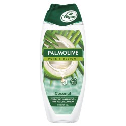 Gel de Dus PALMOLIVE Naturals Pure Coconut, 500 ml, Parfum Cocos, Gel de Dus 500 ml, Gel de Dus Palmolive Coconut, Gel de Dus Hidratant, Geluri de Dus Hidratante cu Cocos, PALMOLIVE Gel de Dus, Produse de Ingrijire a Corpului