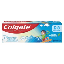 Pasta de Dinti COLGATE pentru Copii, Varsata 6-9 Ani, 50 ml, Articole Igiena Dentara Copii, Pasta de Dinti pentru Copii, Produse pentru Ingrjire Orala, Produse pentru Sanatate Orala, Igiena Orala, Ingrijire si Igiena Orala
