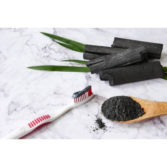 Pasta de Dinti COLGATE Advanced White Charcoal, Cantitate 100 ml, Aroma Florala, Pasta de Dinti Colgate Charcoal, Pasta de Dinti cu Carbune Activ, Pasta de Dinti Colgate Advanced White, Pasta de Dinti pentru Dinti mai Albi, Pasta Dinti Anticarii