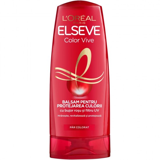 Balsam pentru Par Vopsit Lâ€™Oreal Paris Elseve Color Vive, 400 ml, Balsam Par Vopsit, Balsam Color Vive, Balsam de Par Vopsit, Balsam Lâ€™Oreal Par Vopsit, Balsam Mentinerea Culorii, Balsam Par Colorat