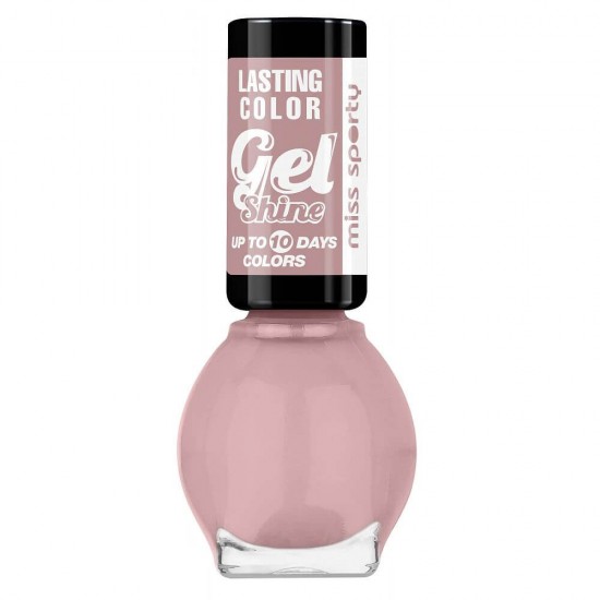 Lac de Unghii Miss Sporty Lasting Colour 552 Go for Magic Paradise, 7 ml, Lasting Color Gel Shine Nail Polish, Lac de Unghii Gel, Lac de Unghii Mov Pal, Lac de Unghii Roz Pal, Oja Mov Pal, Oja Roz Pal, Lac Gel de Unghi, Gel Lac de Unghi