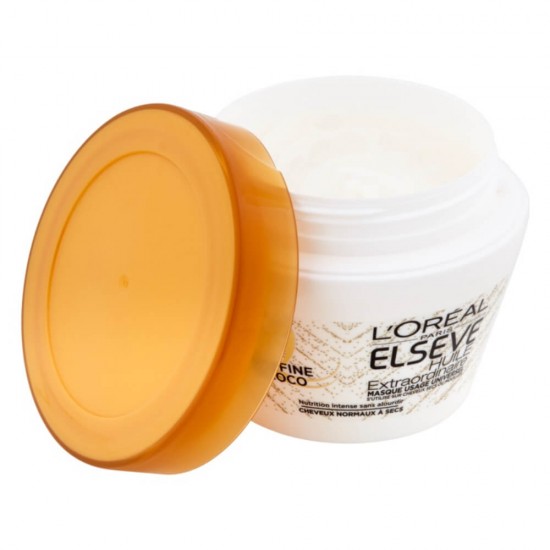 Masca pentru Par Uscat Lâ€™Oreal Paris Ulei Extraordinar Cocos, 300 ml, Masca Par Uscat, Masca pentru Par Uscat, Masca pentru Hidratare Par, Masca Lâ€™Oreal Par Uscat, Masca pentru Hidratarea Parului, Masca Hranitoare Par