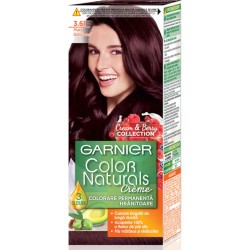 Vopsea Permanenta de Par 3.61 Delicious Blackberry, Garnier Color Naturals, 110 ml, Vopsea de Par, Vopsea Par Permanenta, Vopsea Permanenta Roscata, Vopsea Permanenta pentru Par, Vopsea Garnier, Vopsea Roscata Garnier, Vopsea Permanenta Garnier