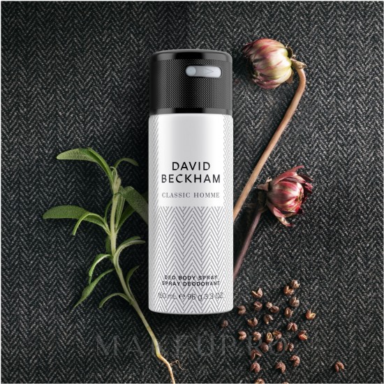Deodorant Spray David Beckham Classic Homme, 150 Ml